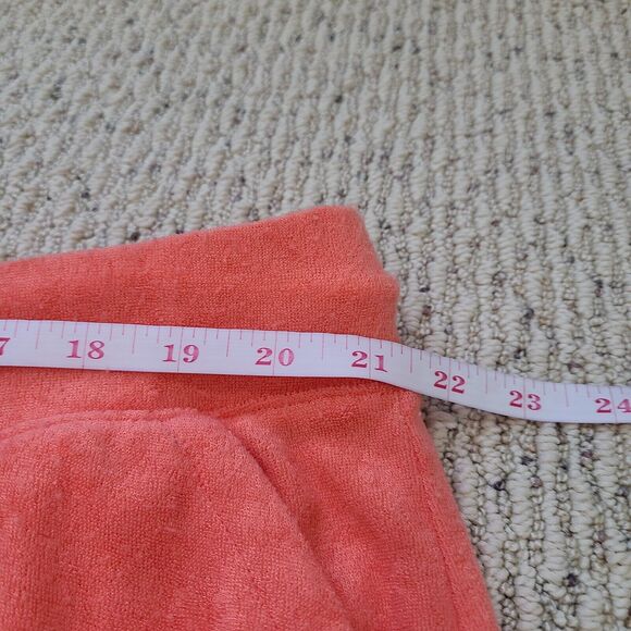 Comfort Code Cuddl Duds Womens Pajama Short Set Size 2X Coral Pink Terry Cloth - Picture 12 of 14
